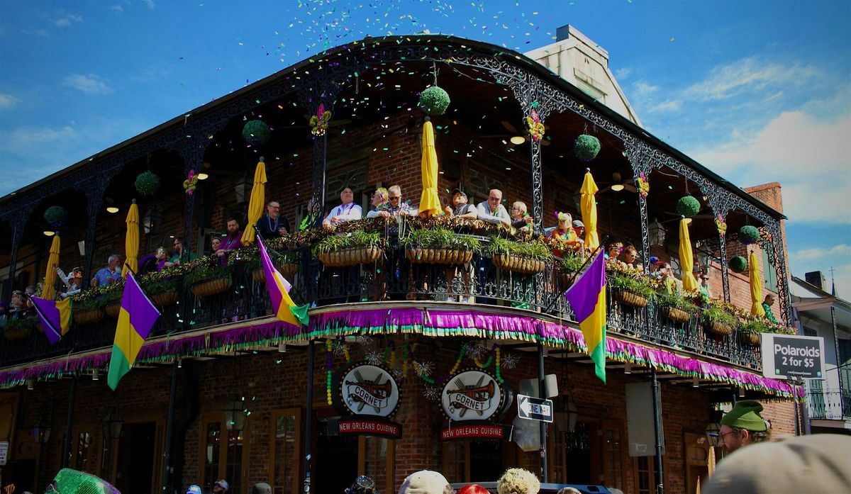 Mardi Gras Balcony Party Tickets Saturday DAY