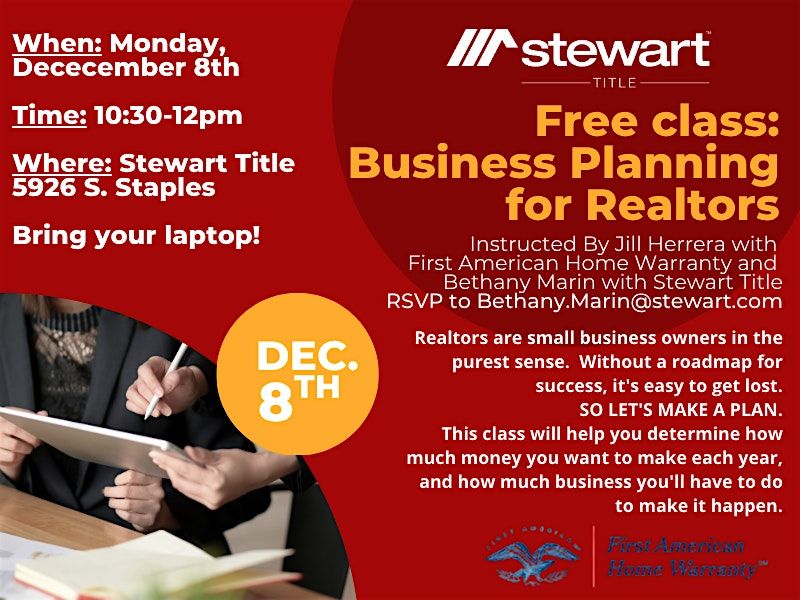 2026 Business Planning Workshop