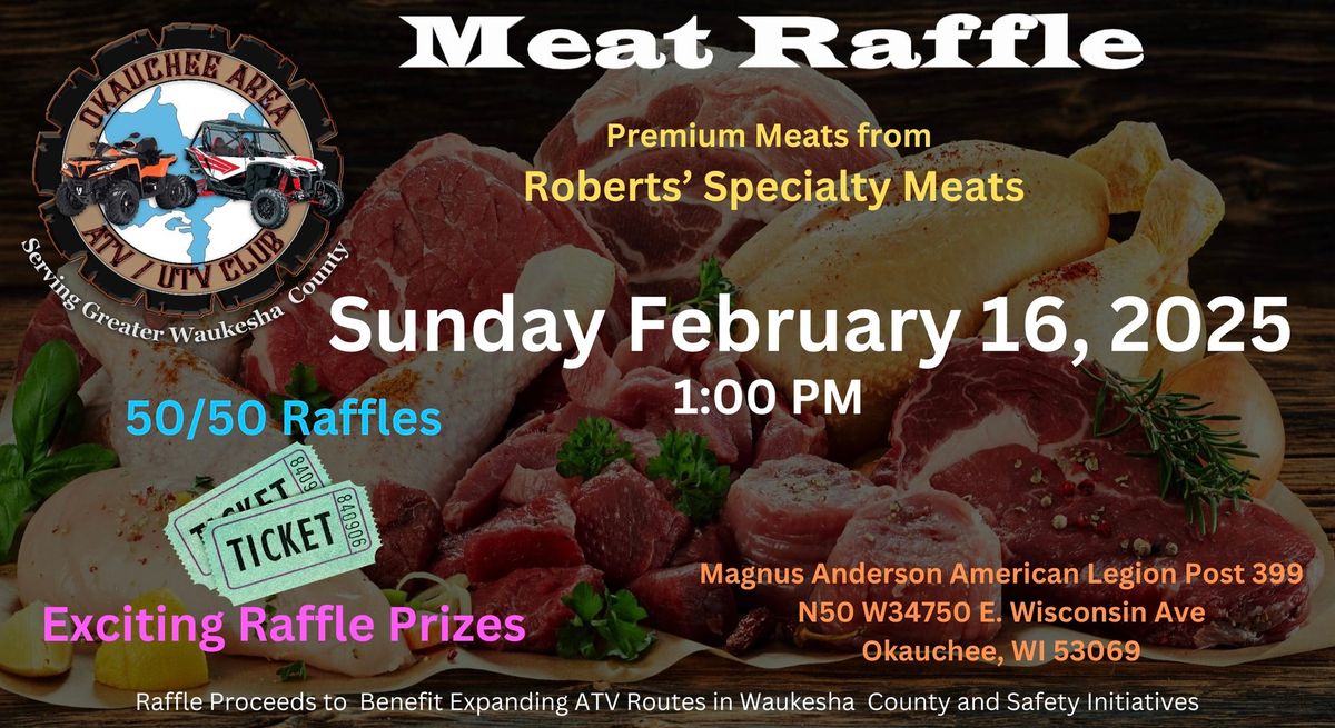 Meat Raffle at the Okauchee American Legion