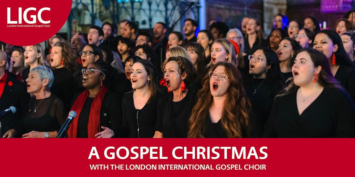 Saturday 14th December | A GOSPEL CHRISTMAS | LIGC Winter Concert