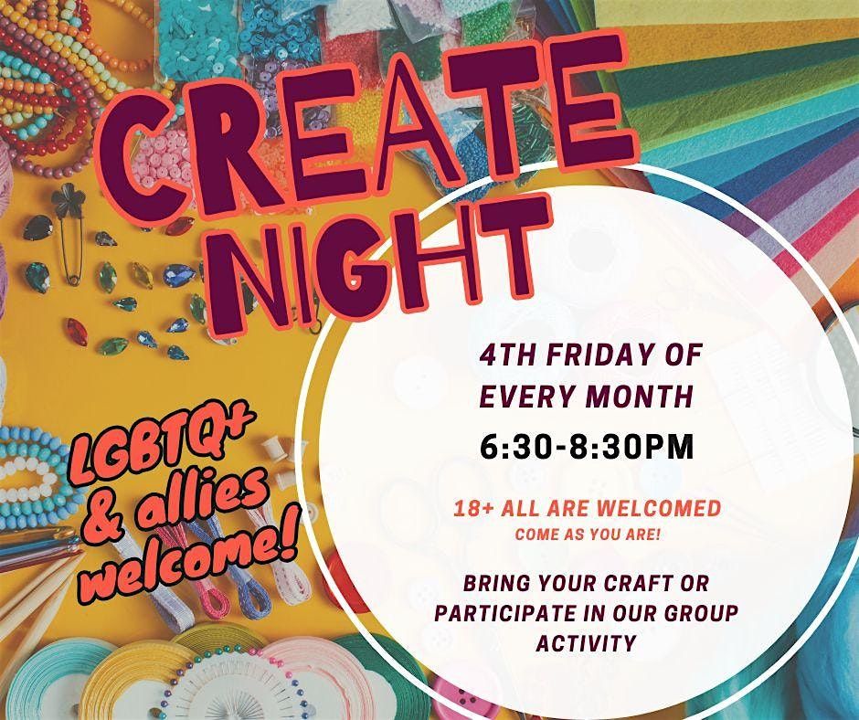 Create Night at the Bridgeport Pride Center