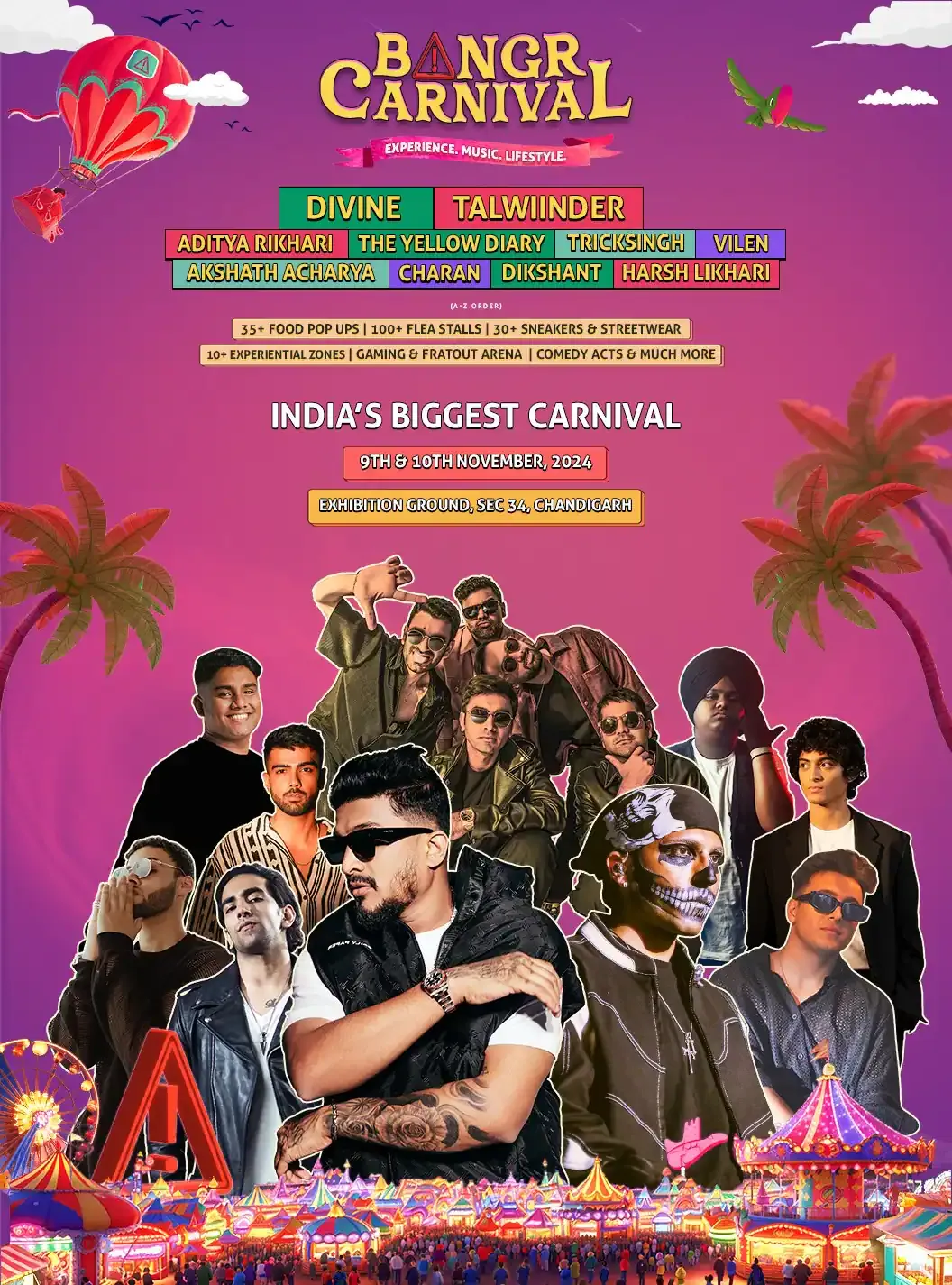 BANGR CARNIVAL Music Chandigarh