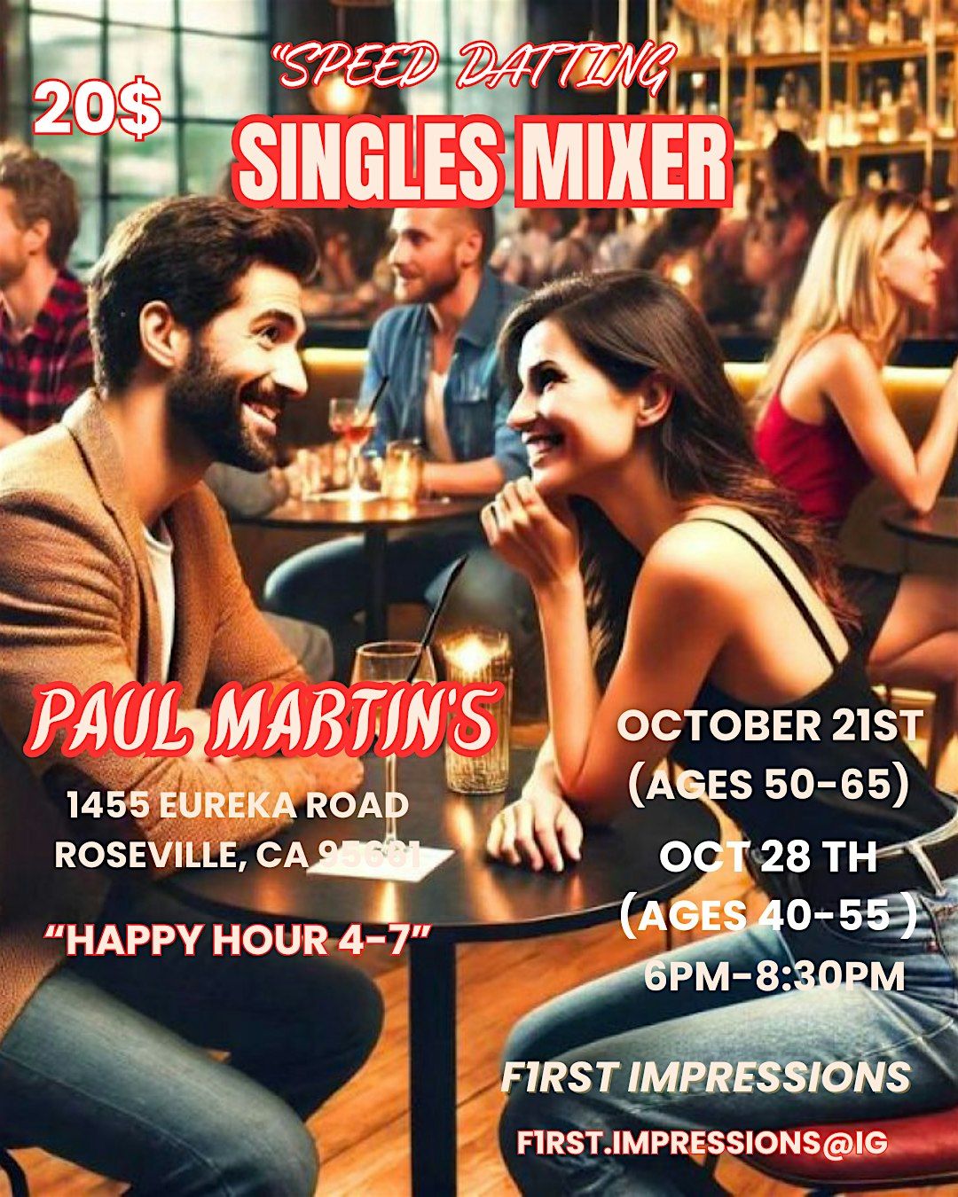 Singles Mixer ages 40-55