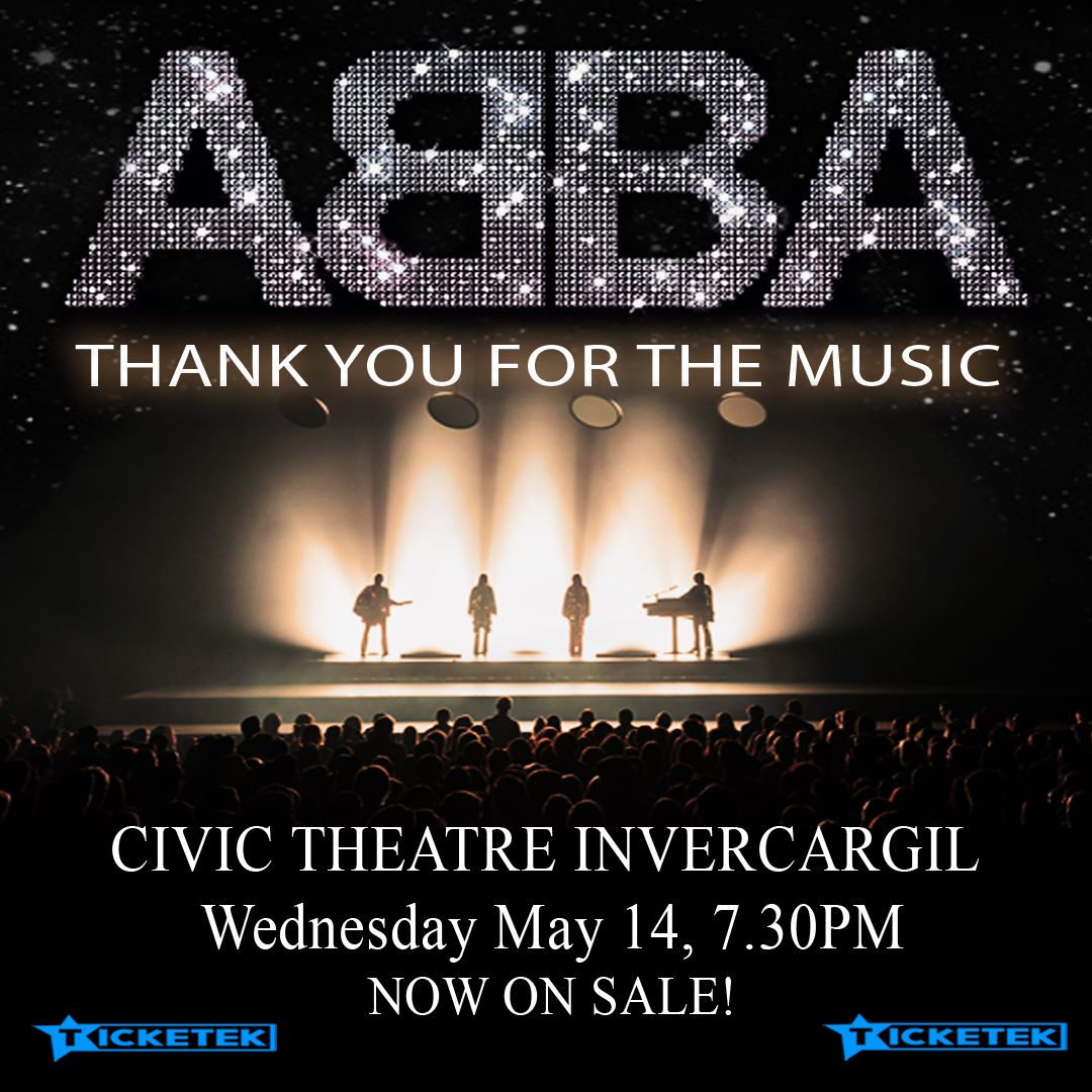 INVERCARGIL Civic Theatre May 14, 7.30pm NOW ON SALE!