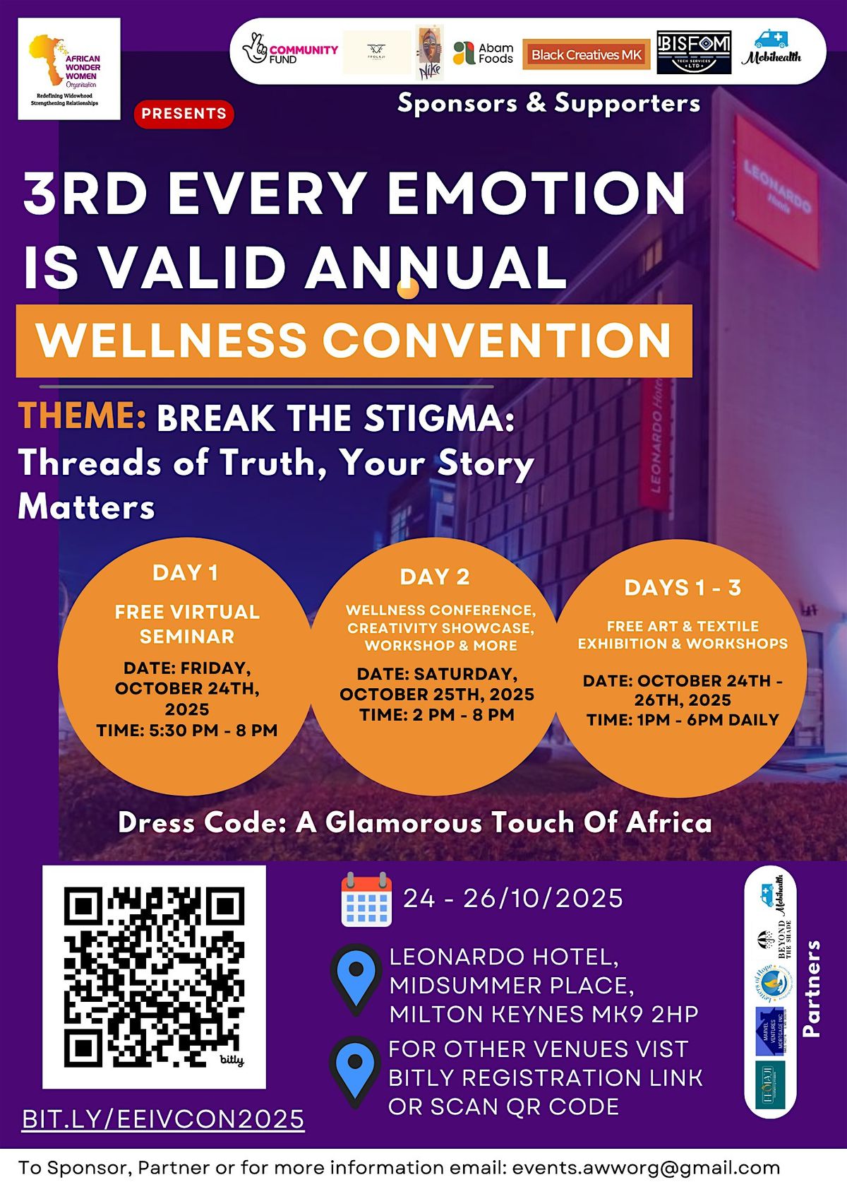 3RD EVERY EMOTION IS VALID ANNUAL WELLNESS CONVENTION