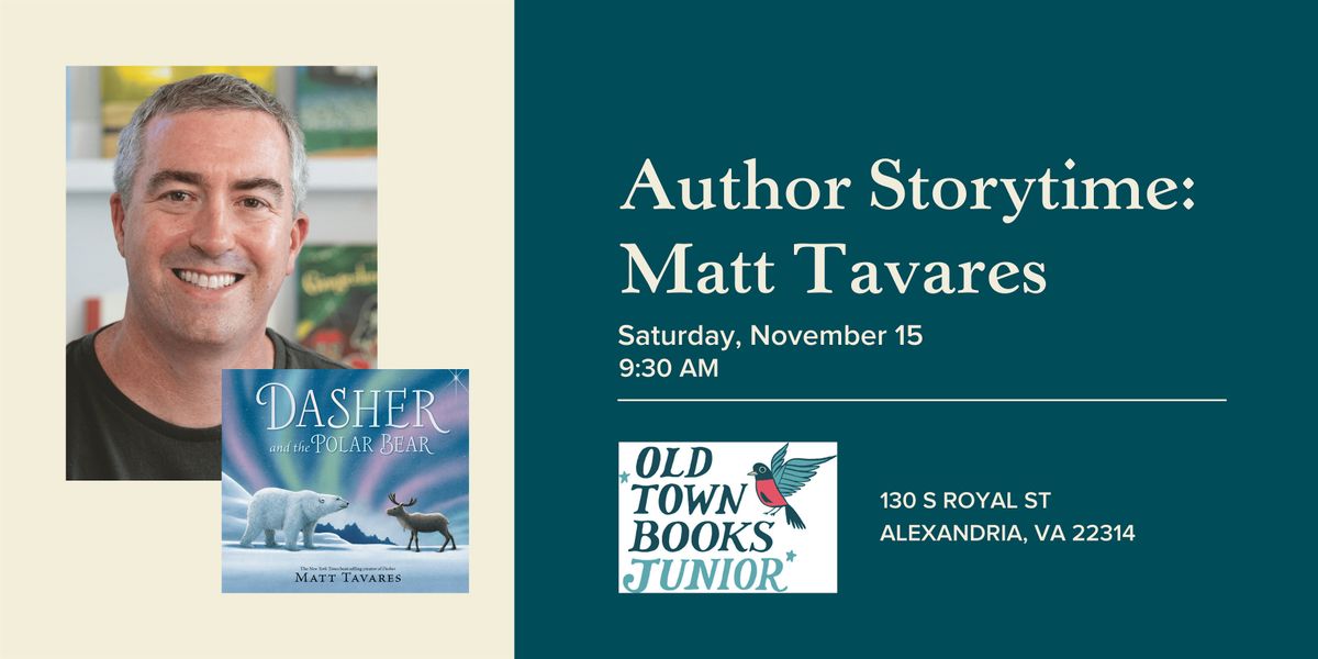 Author Storytime: Matt Tavares