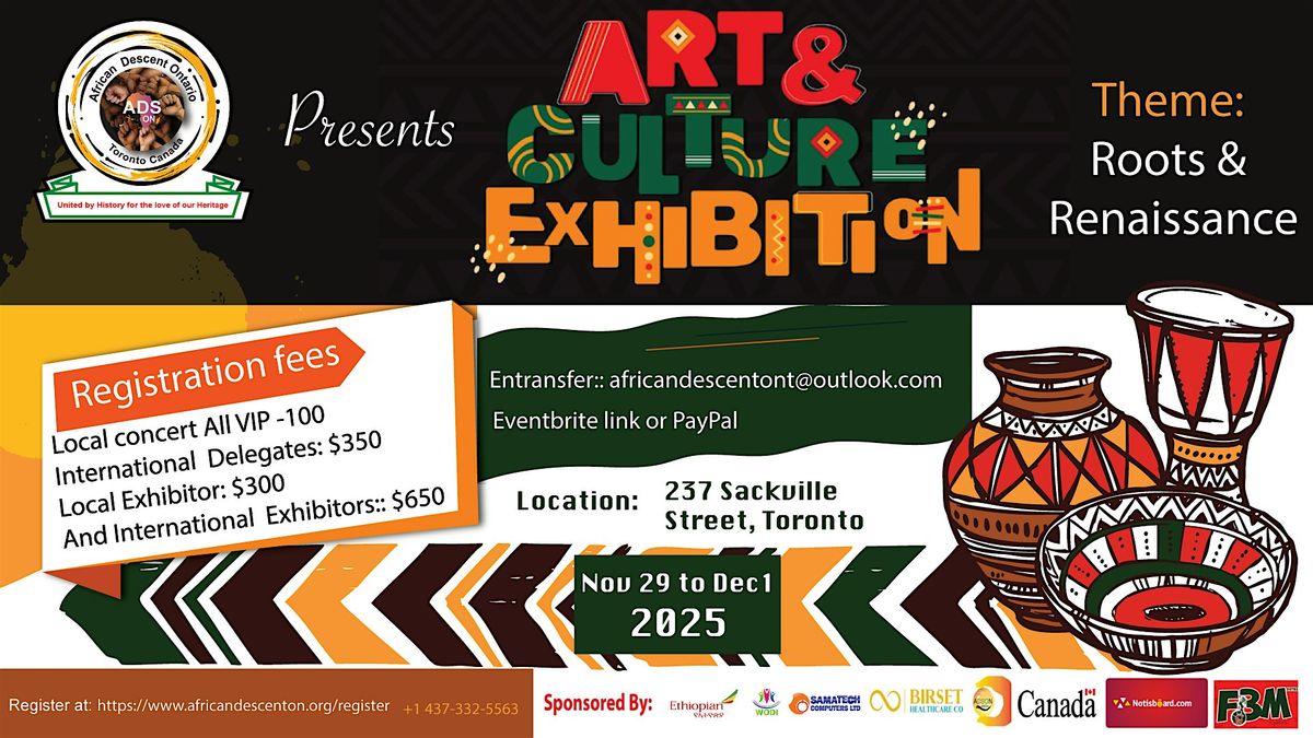 The 3rd International Art & Culture Exhibition- Theme: Roots & Renaissance