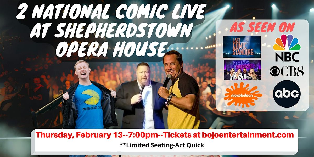 NBC Last Comic Standing Star live in Shepherdstown