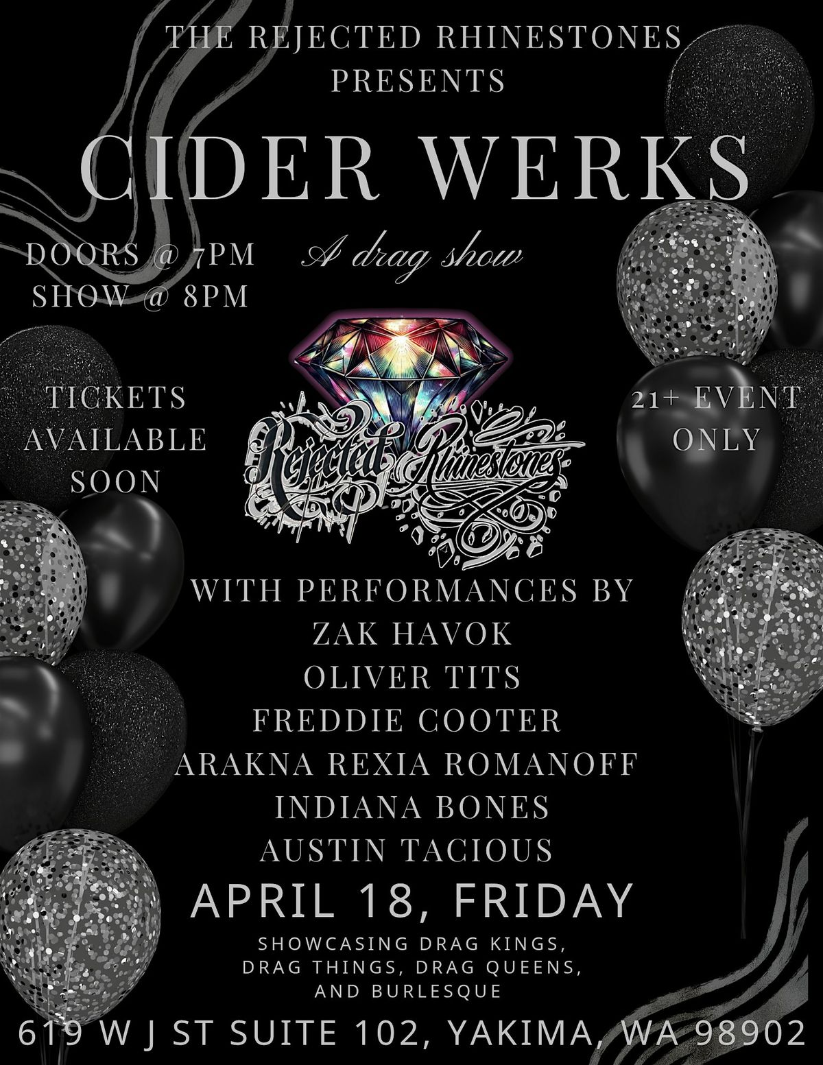 The Rejected Rhinestones Presents: Cider Werks