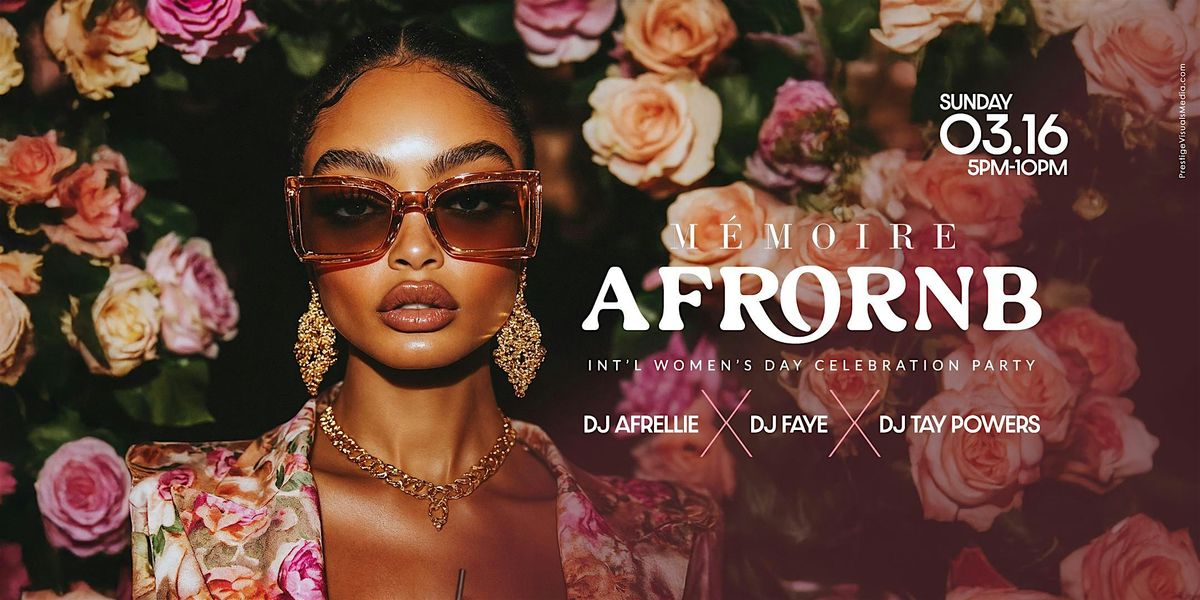 AfroRnB Day Party | MEMOIRE - ENCORE CASINO