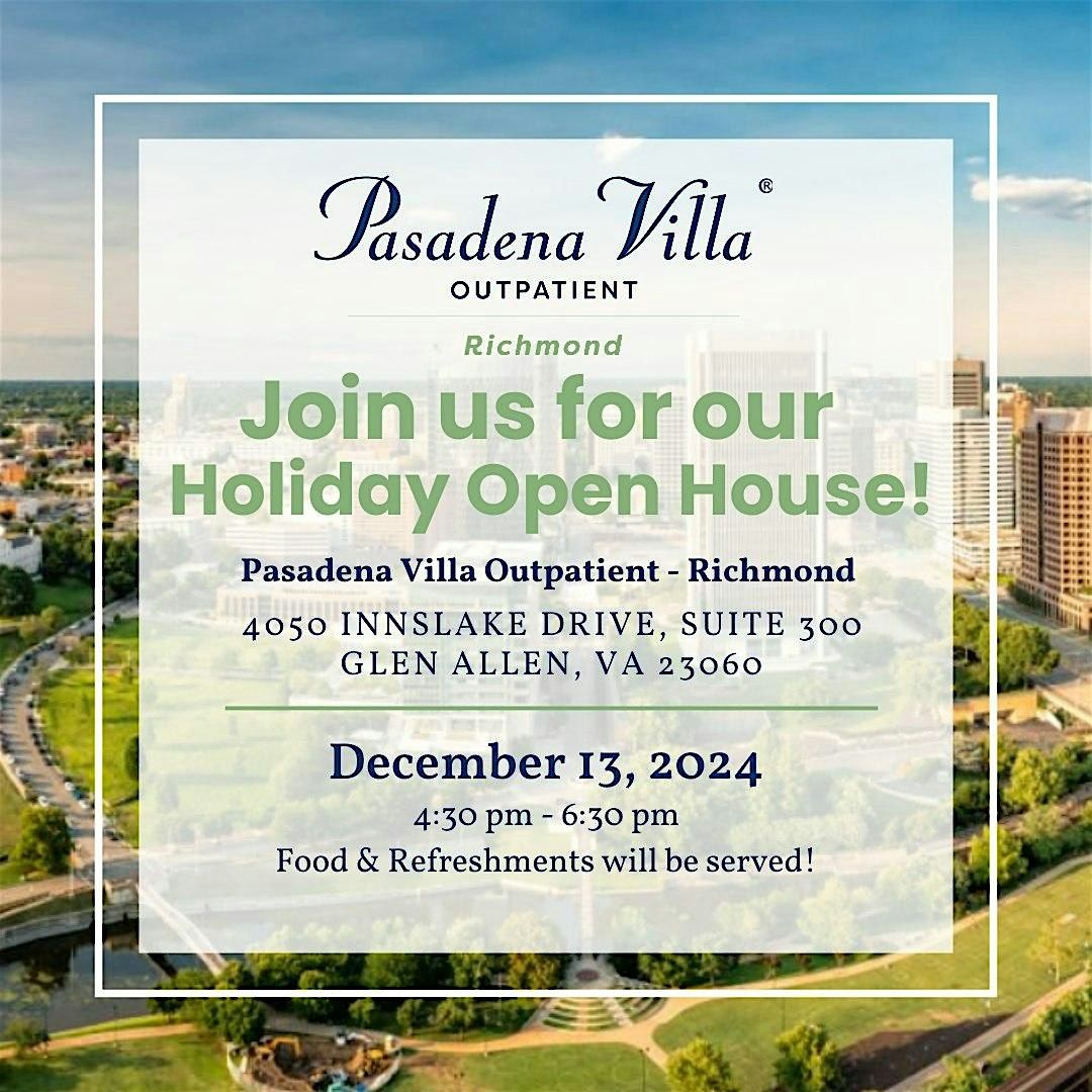 Pasadena Villa Holiday Open House