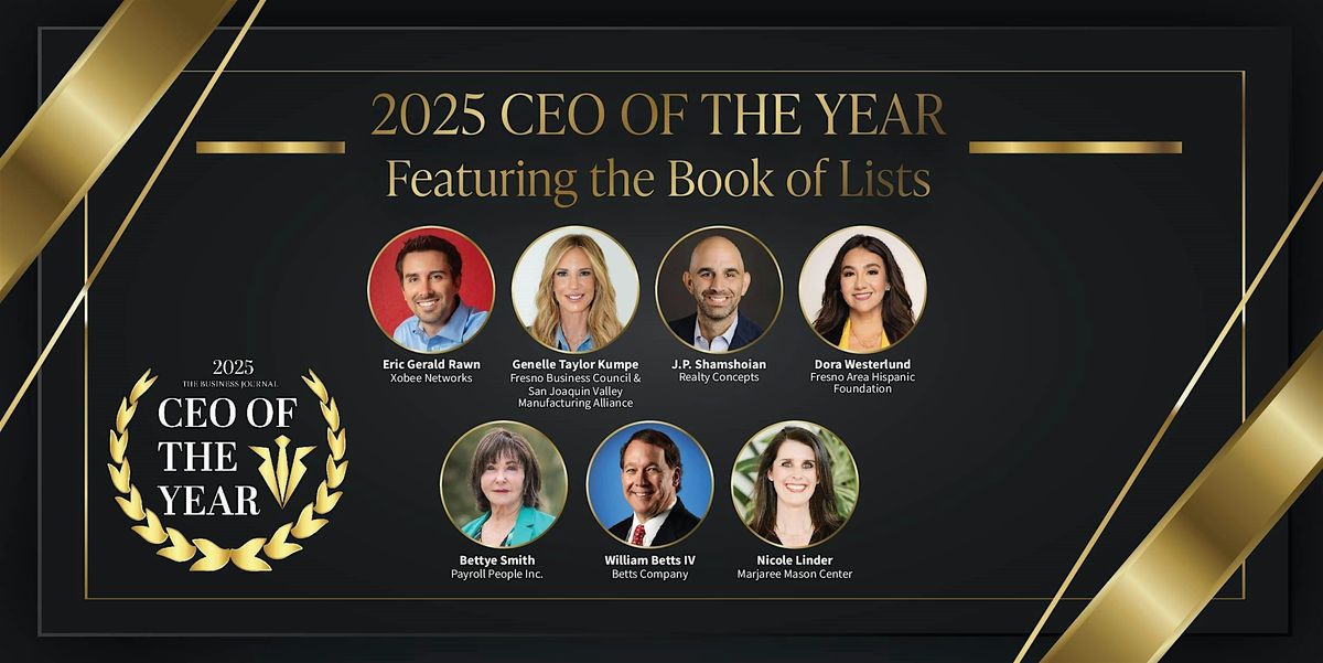 CEO OF THE YEAR| Featuring The Book of Lists