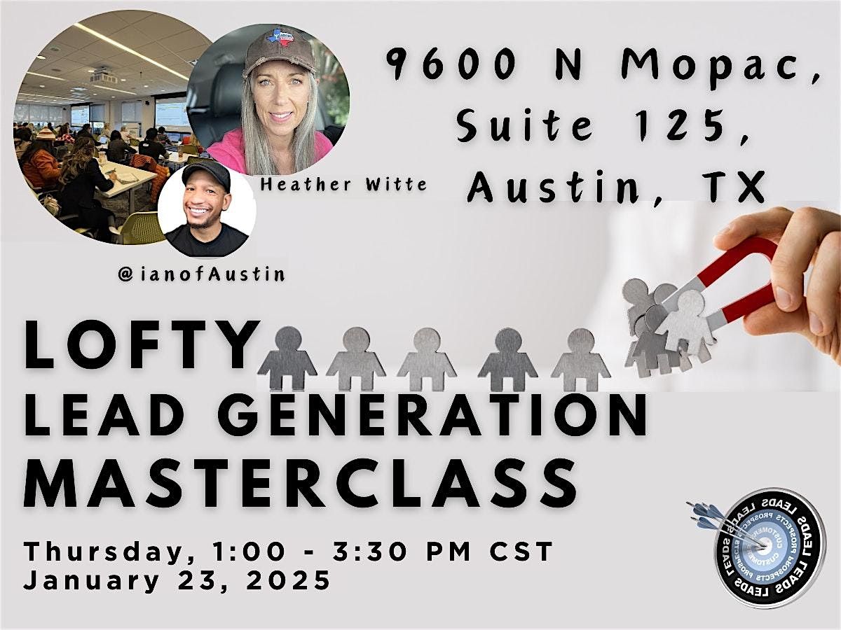 Lofty Lead Generation Masterclass