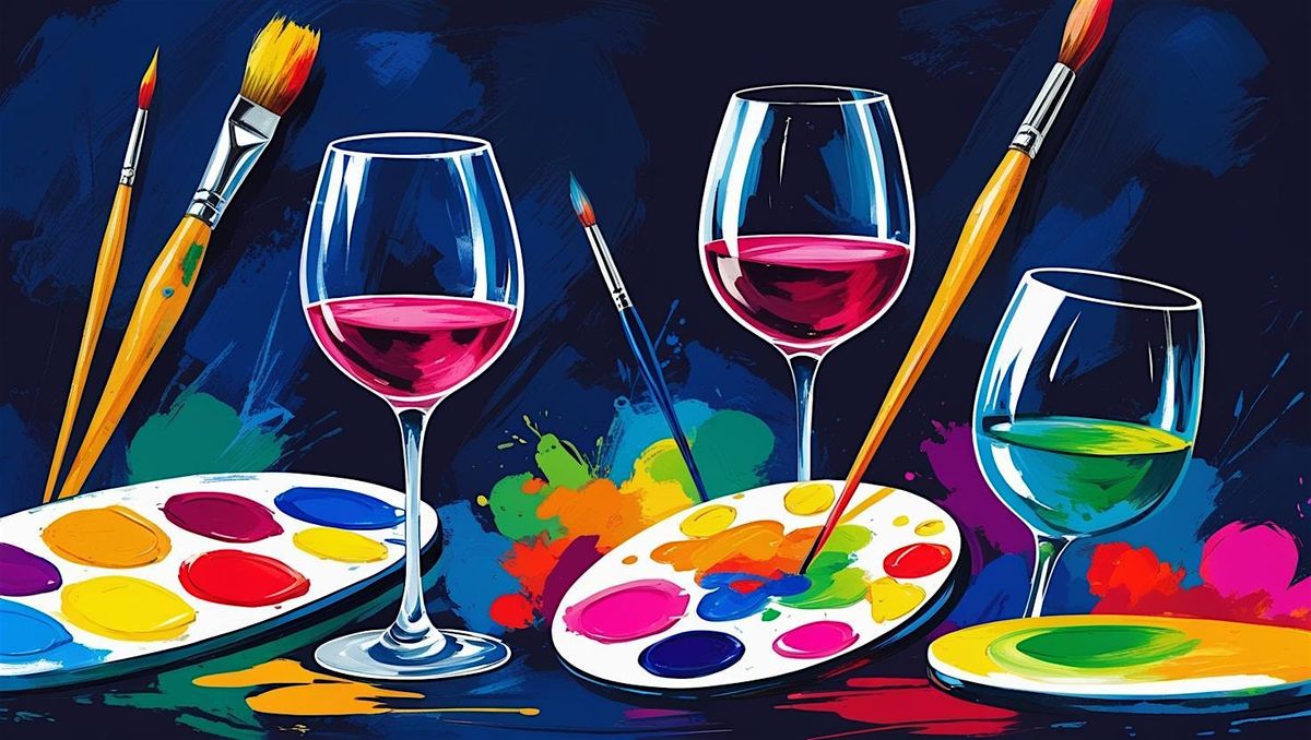 Miles of Color Paint and Sip Night