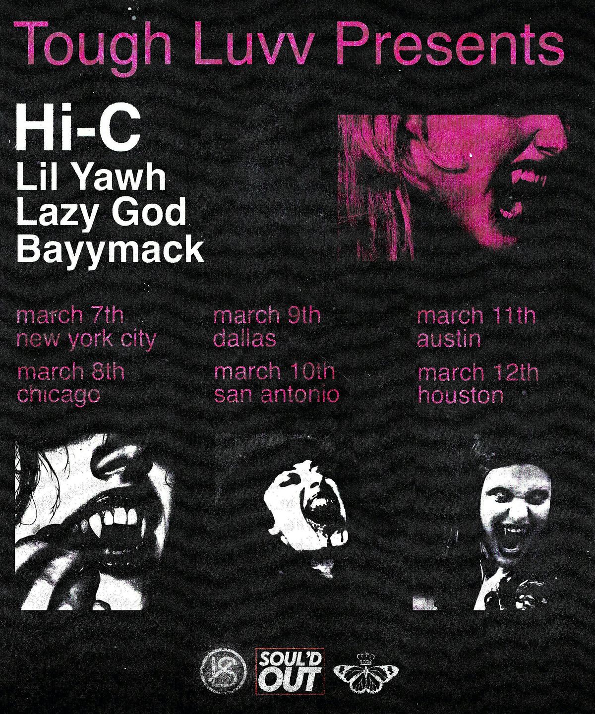 Tough Luvv Presents: Hi-C,  Lil Yawh, Lazy God, & Bayymack