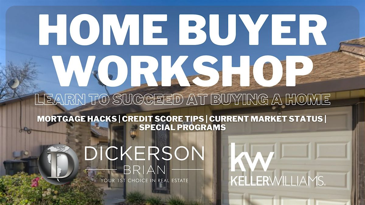 Find out what it takes to buy a home in this market.   Buyer Work Shop