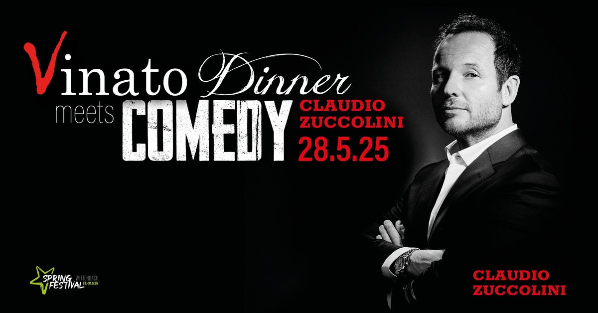 Dinner meets Comedy mit Claudio Zuccolini