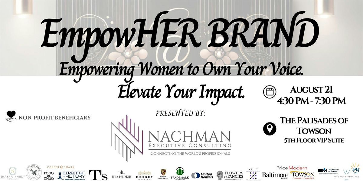 EmpowHER Brand: Empowering Women to Own Your Voice. Elevate Your Impact.