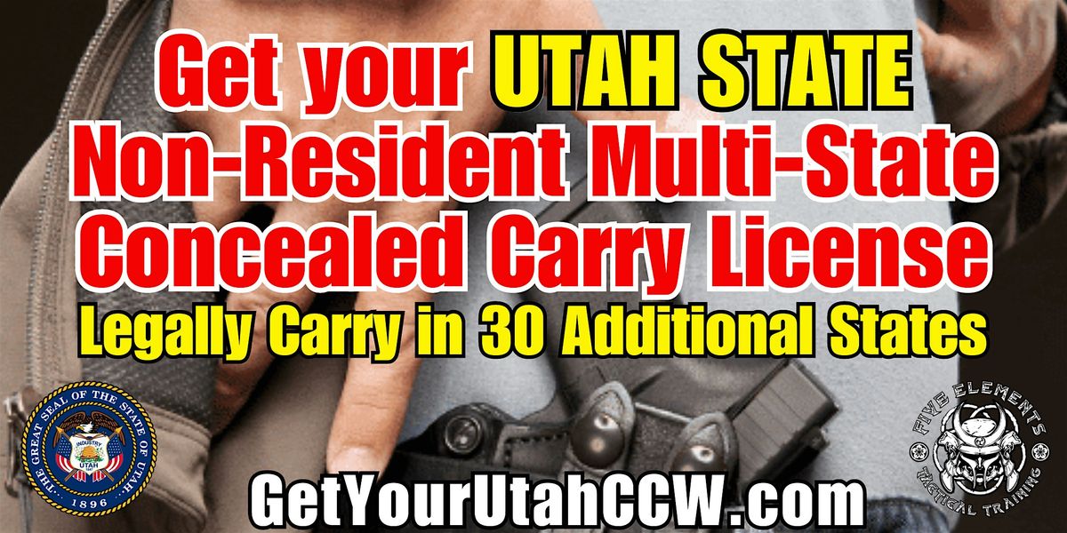 Utah State Concealed Carry Course (Sun. 3\/9) Nassau Queens