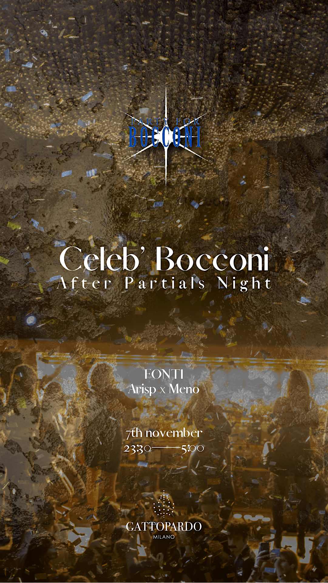 Celeb' Bocconi - After Partials Night