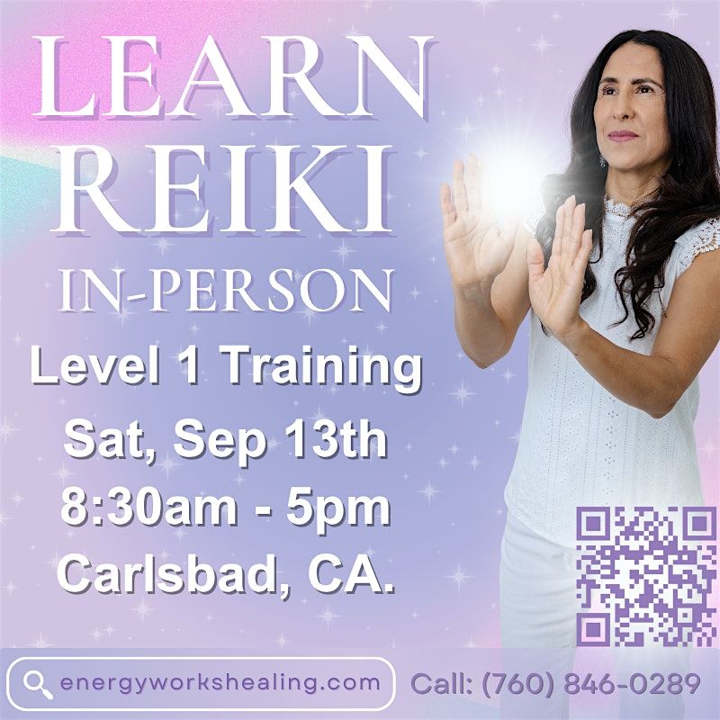LEARN REIKI -REIKI LEVEL 1 TRAINING