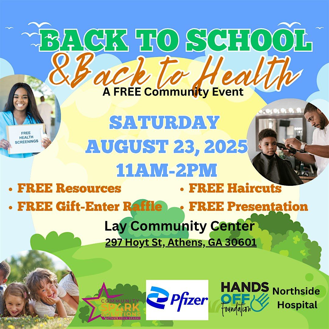 Back 2 School & Back 2 Health