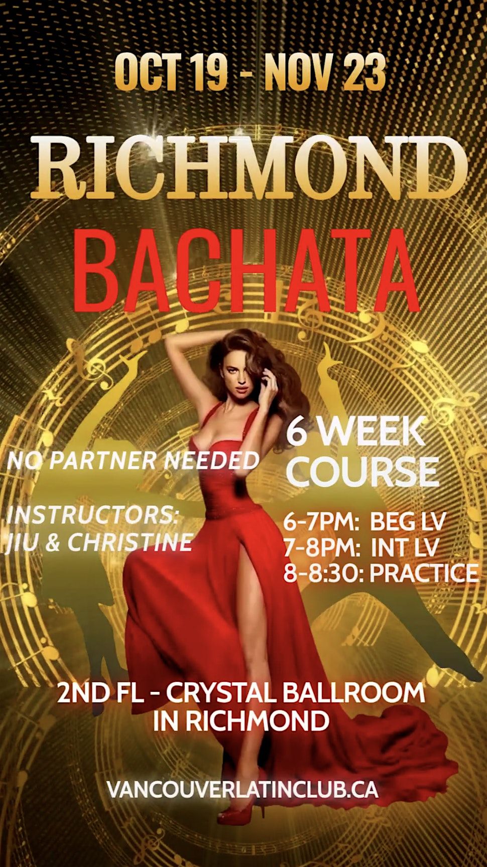 Bachata Sensual Group Class in Richmond