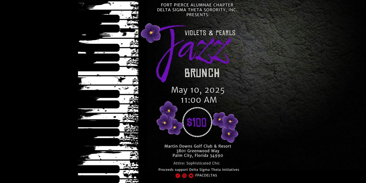 Violets and Pearls Jazz Brunch