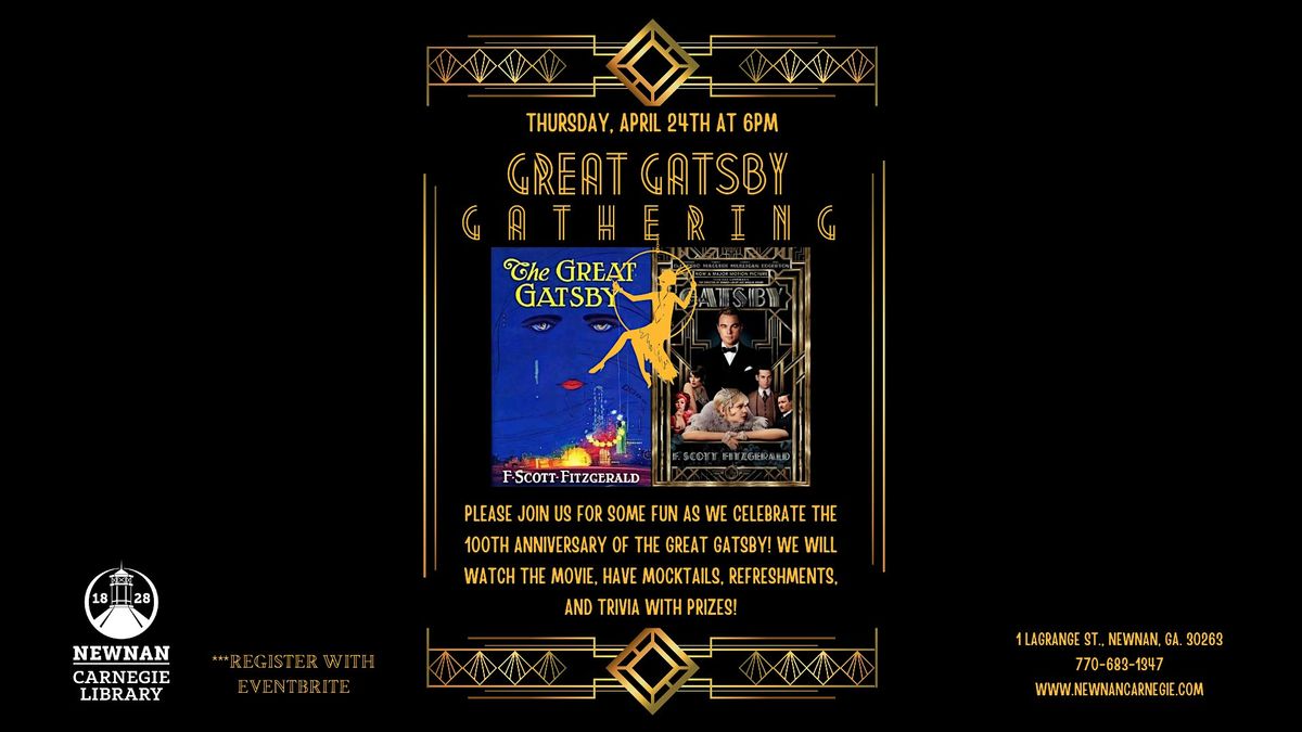 Great Gatsby Gathering