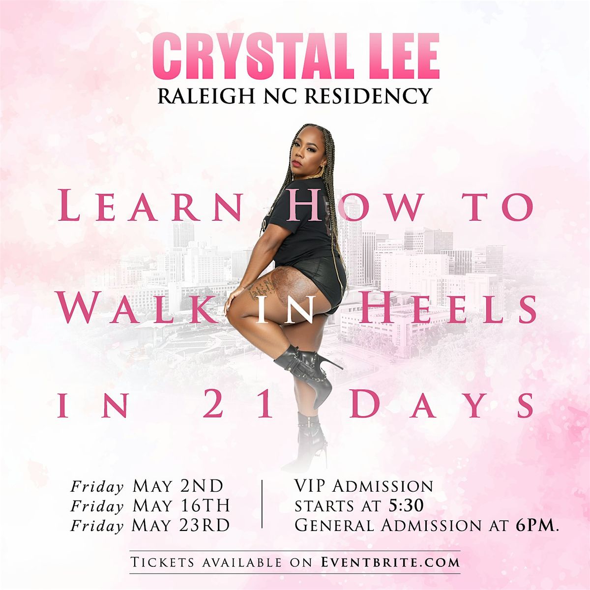 Learn How to Walk in Heels Raleigh NC