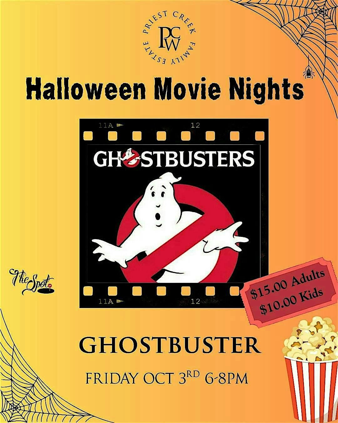 Halloween Movie Night in the Vines  ft. GHOSTBUSTERS