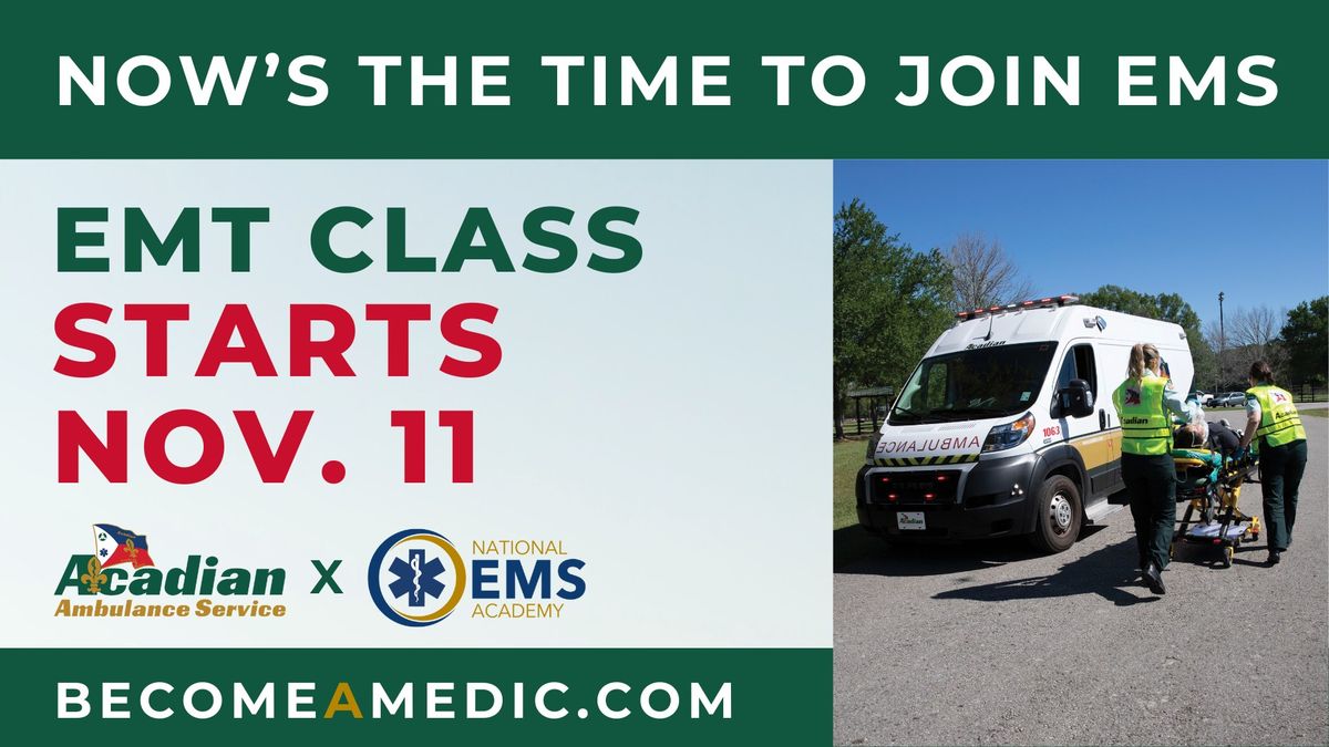 Lake Charles Traditional EMT Class