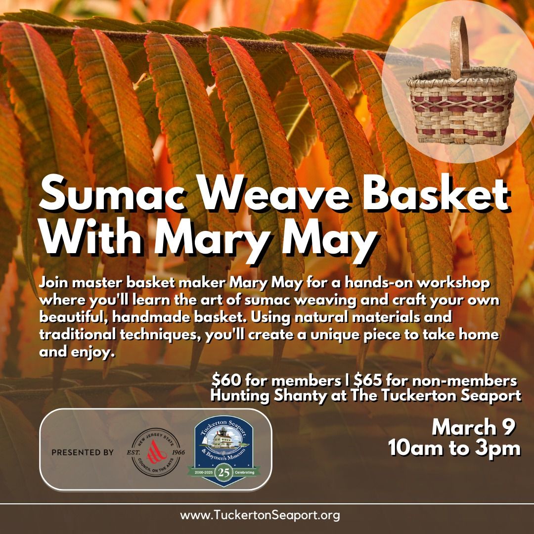 Sumac Weave Basket with Mary May