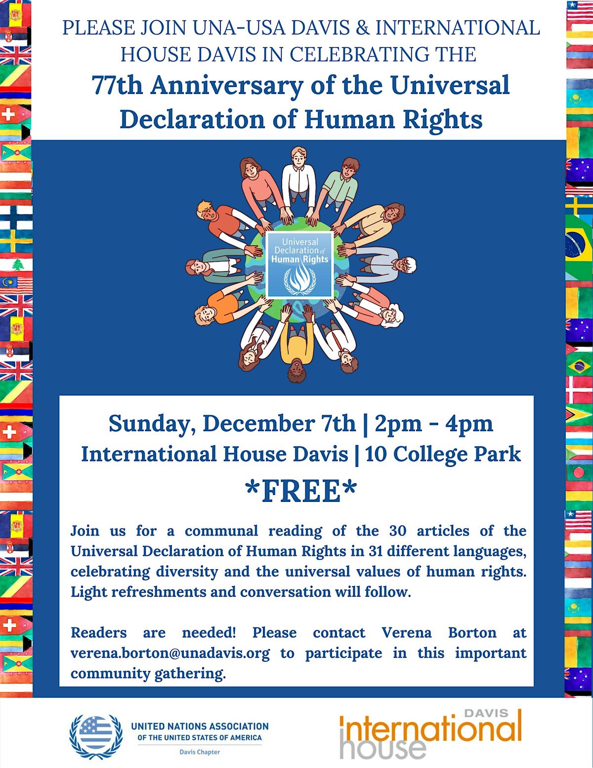 77th Anniversary of the Universal Declaration of Human Rights