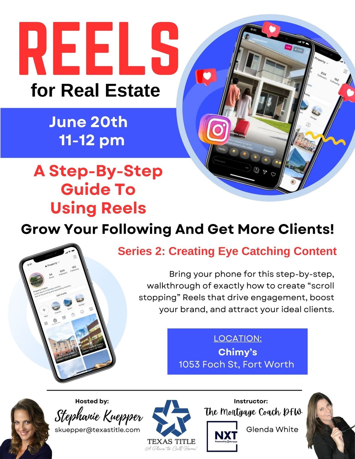 Reels for Real Estate #2. Lunch & Learn Social Media Series