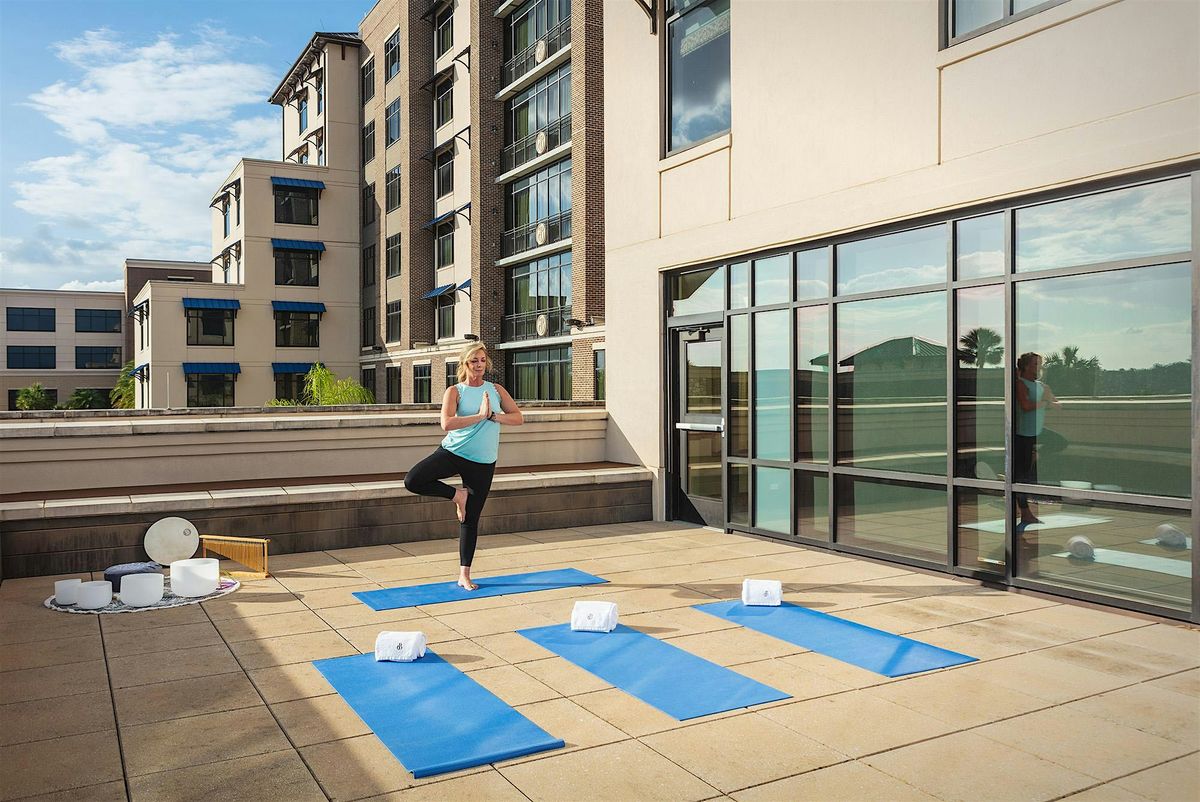 Sunset Yoga and Sound Healing at The Brownwood Spa|Yoga & Meditation Event