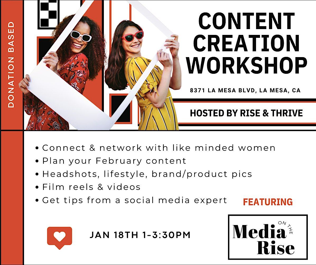 Social Media Content Creation Workshop