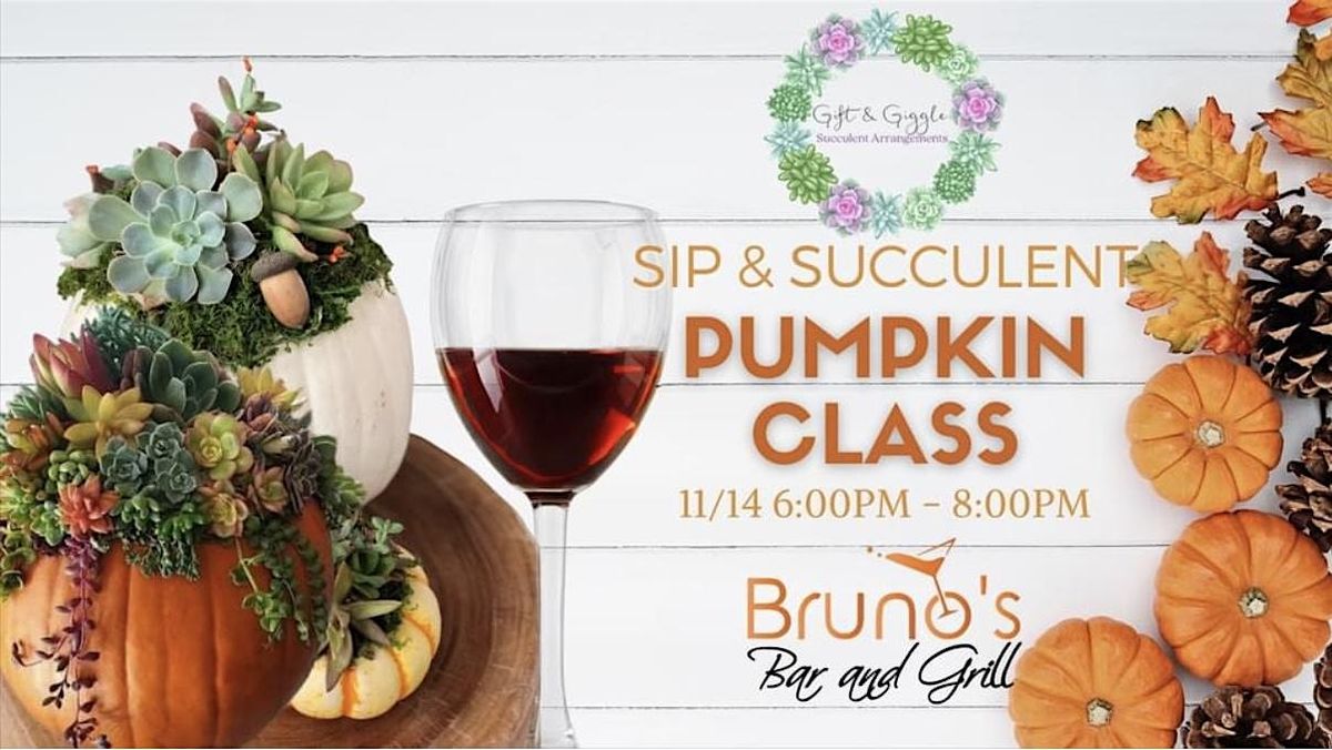 Make Your Own Succulent Pumpkin