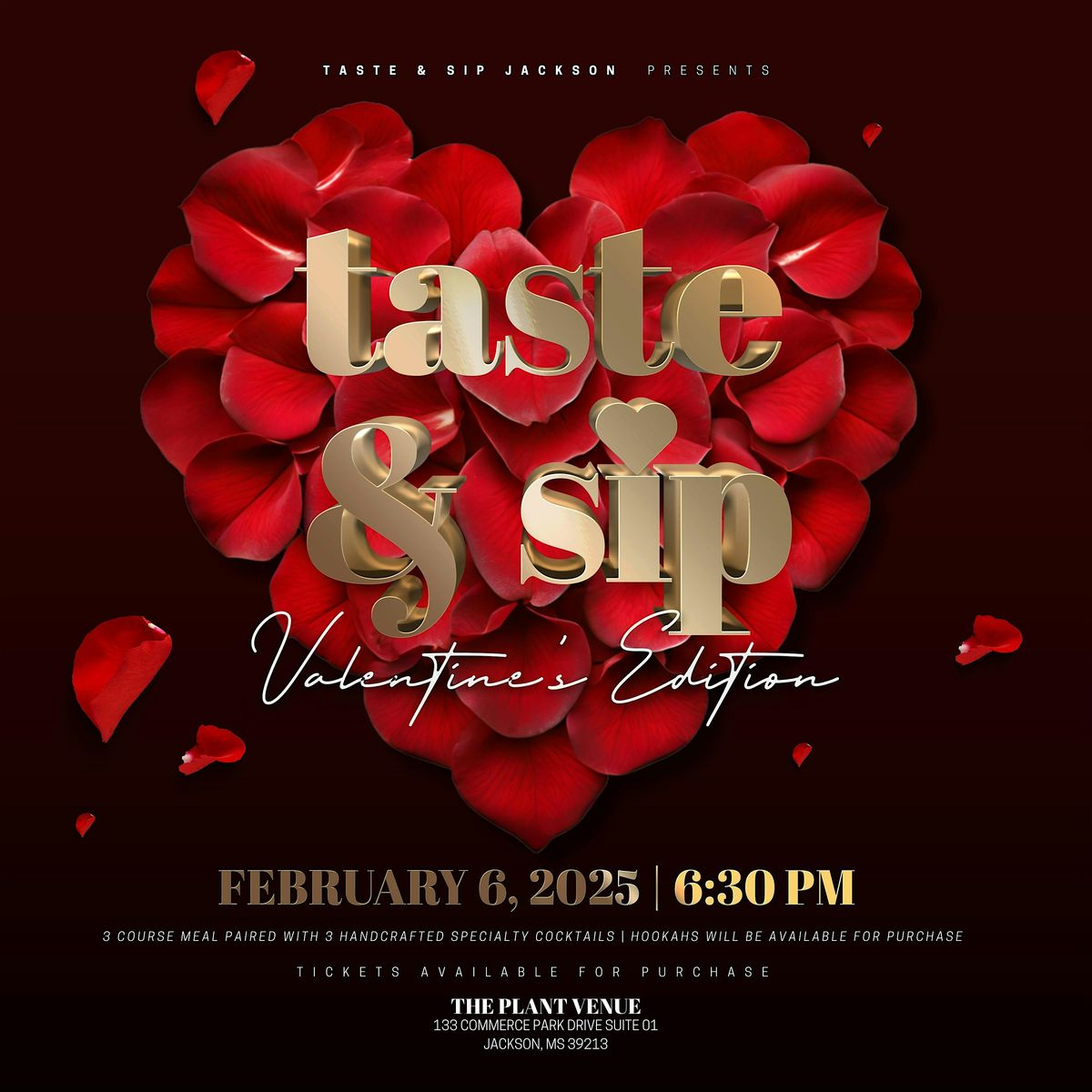 Taste & Sip: Valentine\u2019s Edition