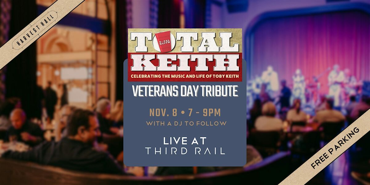 Total Keith: Tribute to Toby Keith | LIVE at Third Rail