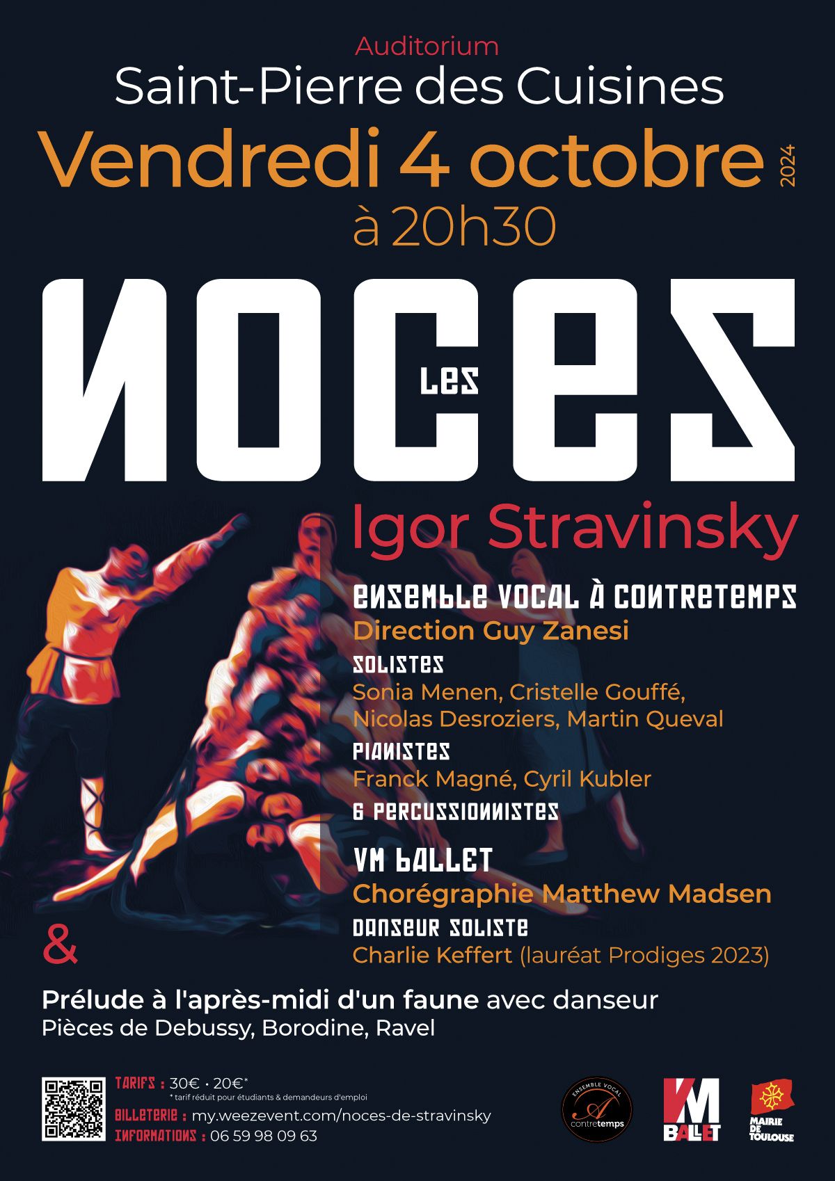 Concert Noces de Stravinsky