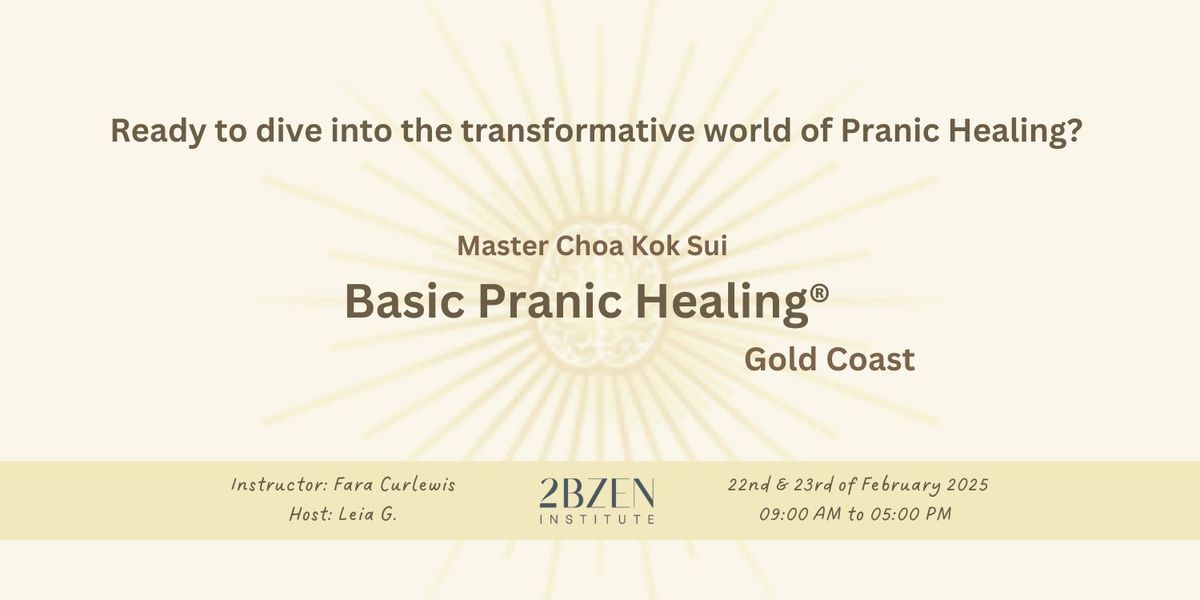 MCKS Basic Pranic Healing\u00a9 Course -  GOLD COAST 