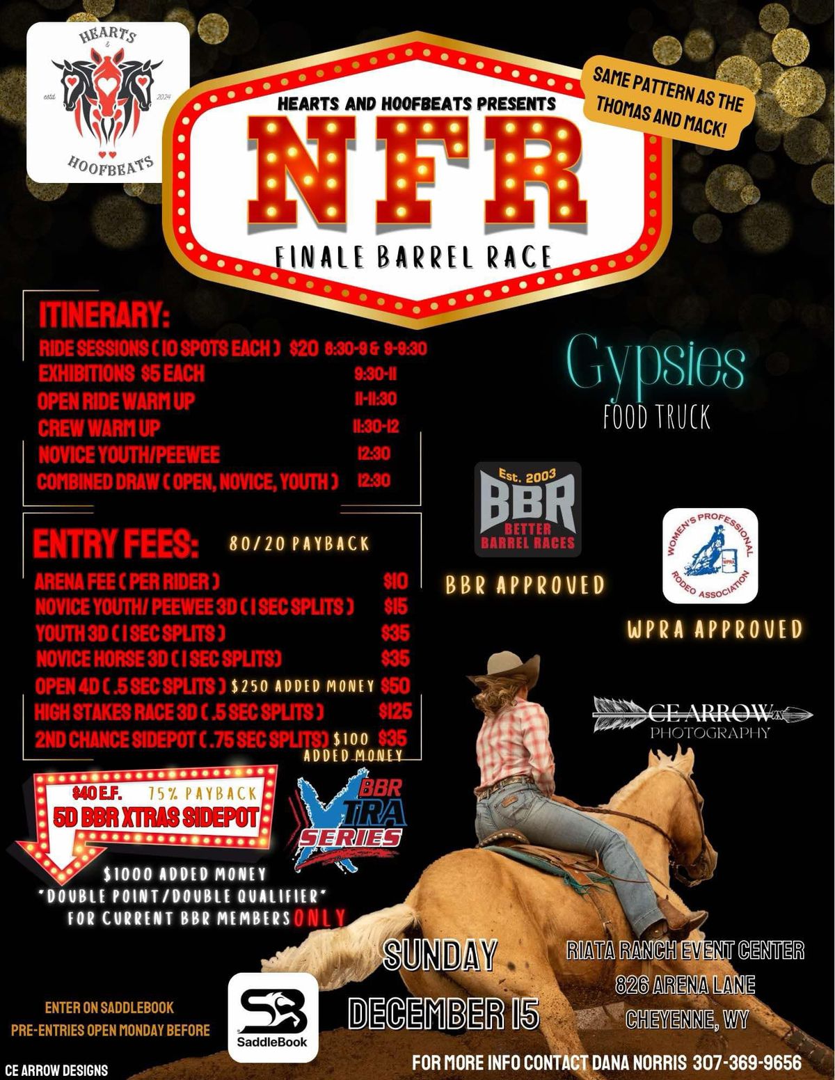 NFR Finale Barrel Race 