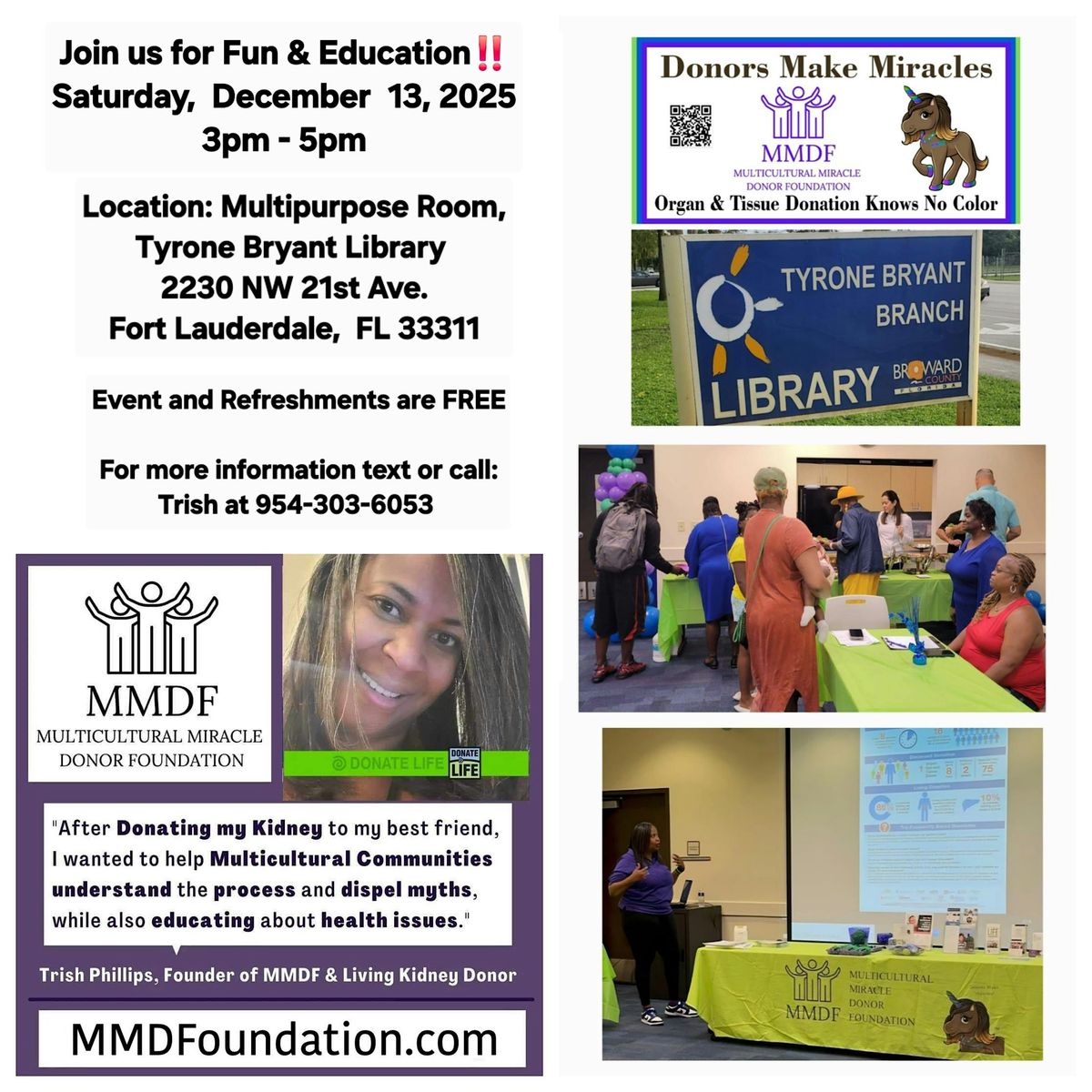 Food, Fun, & Education !