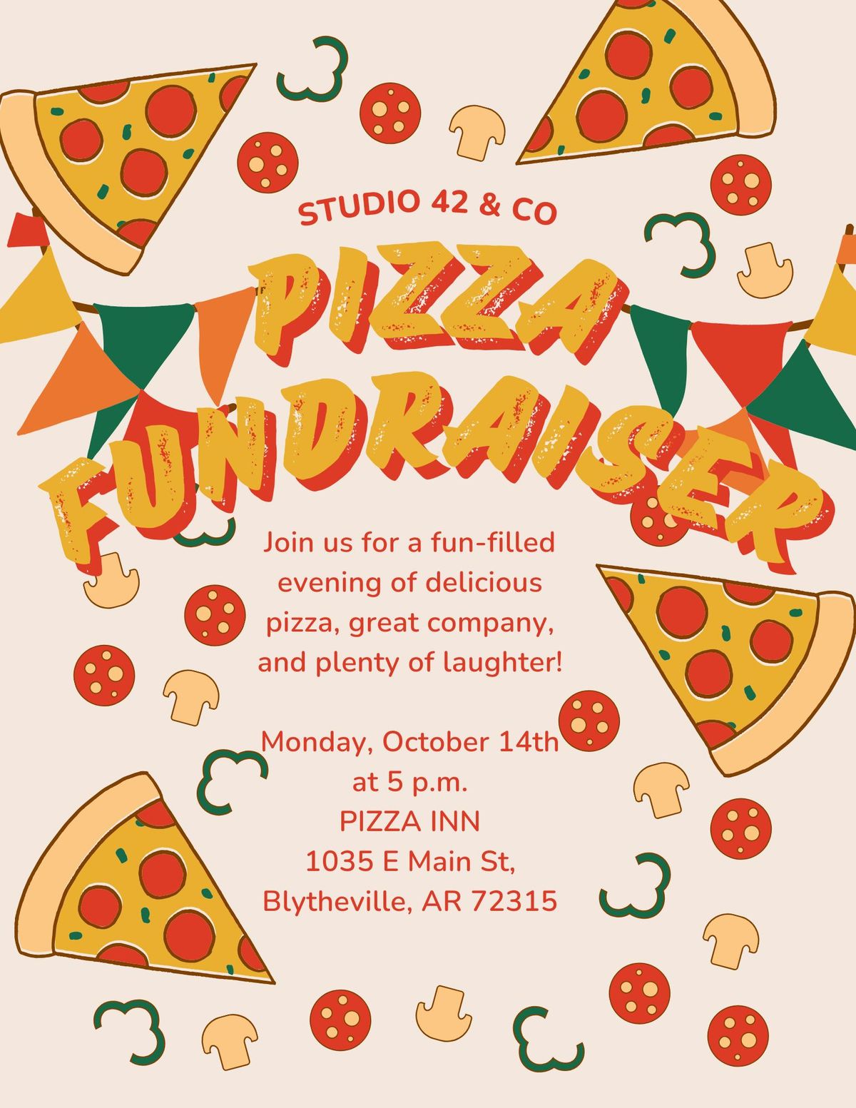 Slice of Fun! \u2728 Pizza Fundraiser