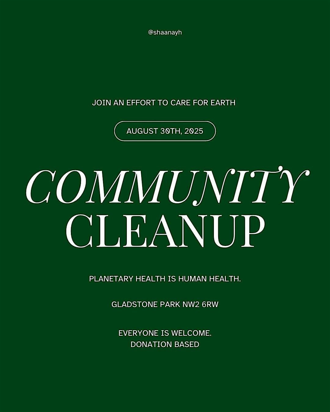 Community Cleanup