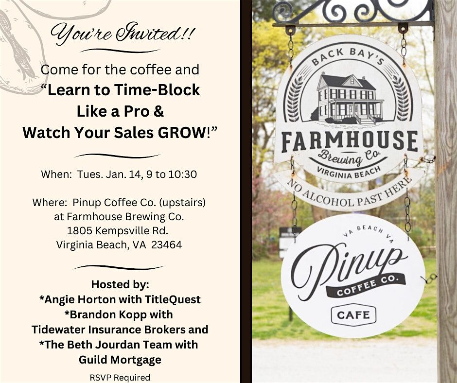 Learn to Time-Block Like a Pro & Watch Your Sales GROW!