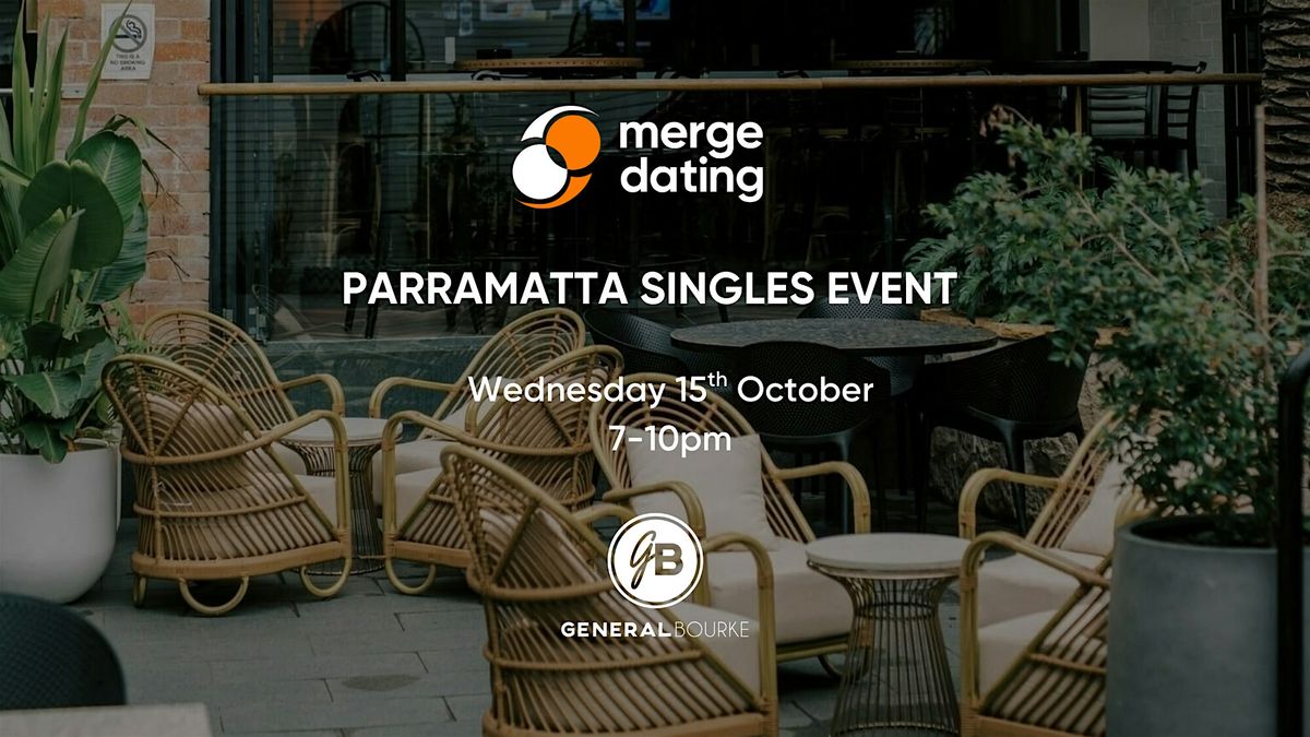 Parramatta Singles Event | 30-40| General Bourke | Wednesday 15th Oct