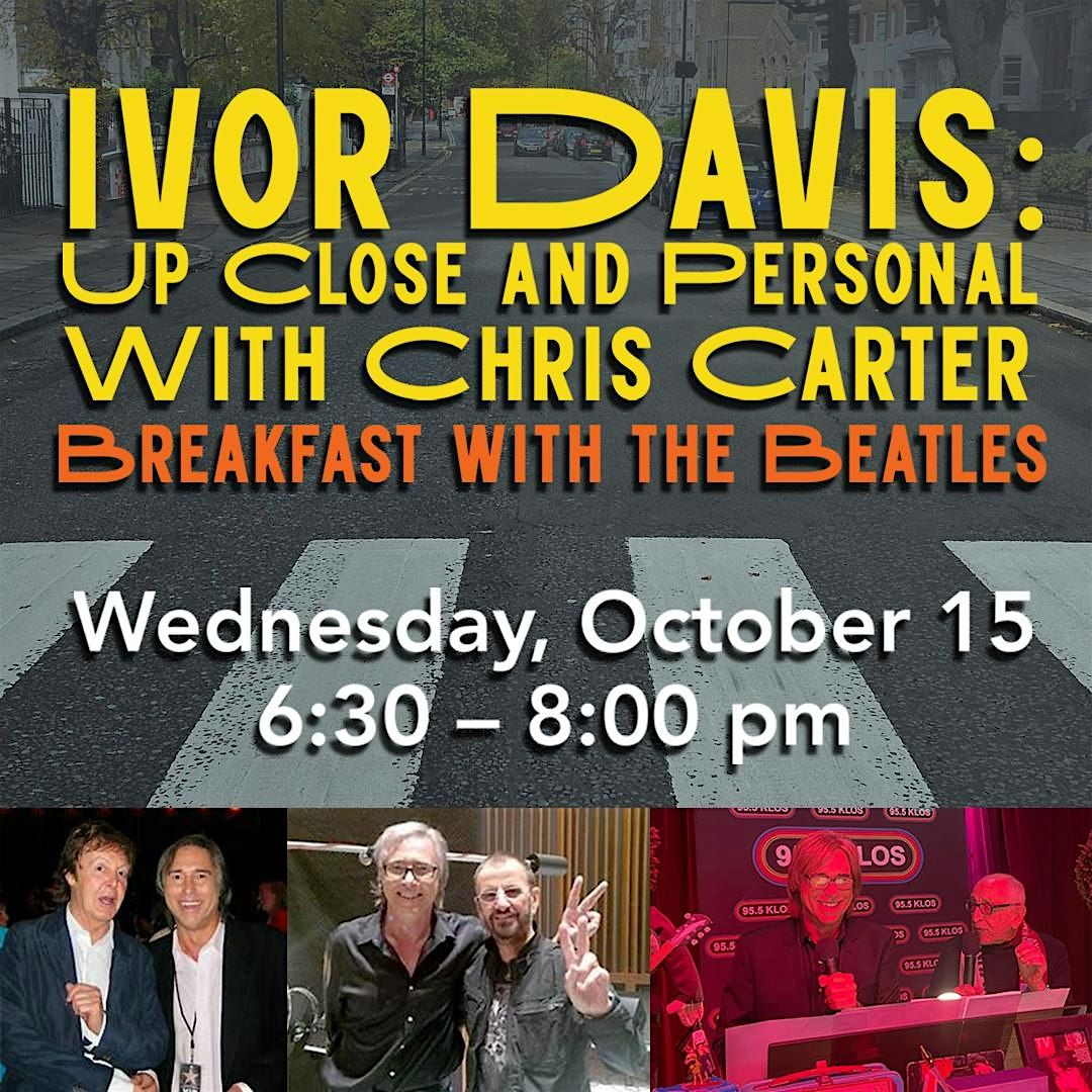 Ivor Davis: Up Close and Personal with Chris Carter