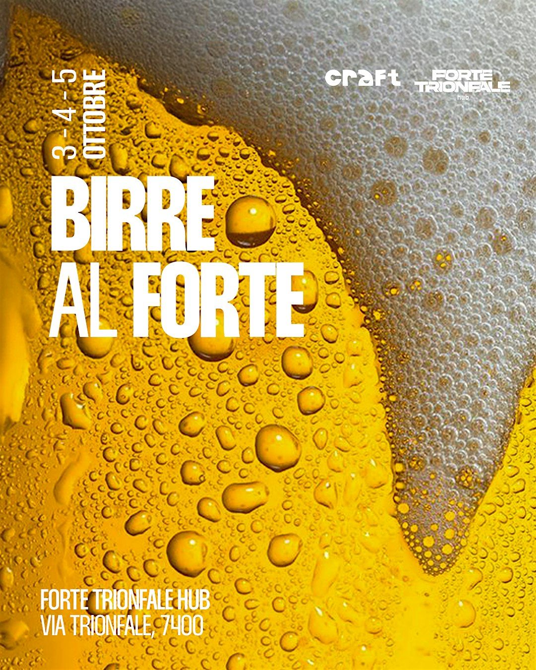 BIRRE AL FORTE @ Roma Craft Festival